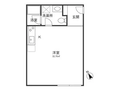 RAMILLETE(ワンルーム/4階)の間取り写真