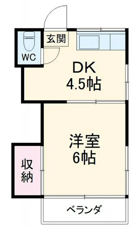 さつき荘 2階階 間取り