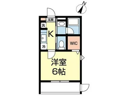 O2 SHIN-YOKOHAMA(1K/3階)の間取り写真