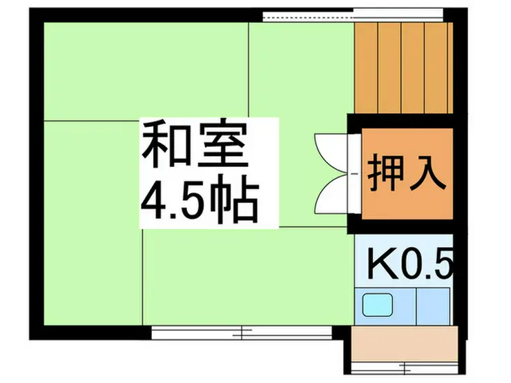亀松荘 2階階 間取り