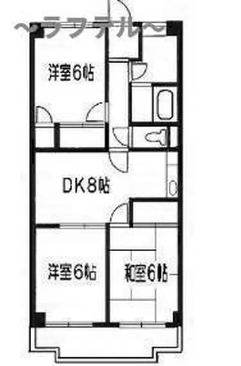 サンライズマンション 3階階 間取り