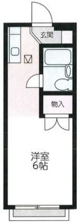 ハイツ松風 2階階 間取り