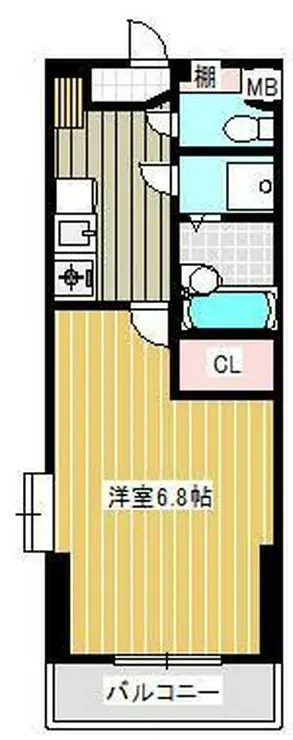 フォルトゥーナ立木 4階階 間取り