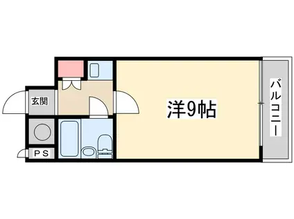藤和シティーコープ新大阪(1K/8階)の間取り写真