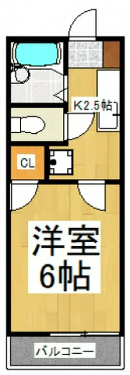 サンモールパル秋津 1階階 間取り