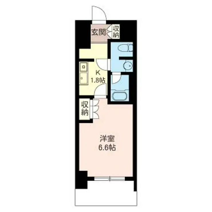 エスティメゾン武蔵小金井 5階階 間取り