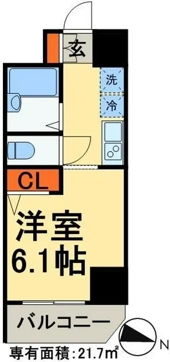 ラグジュアリーガーデン東松戸 11階階 間取り