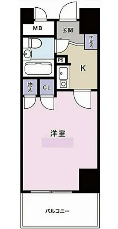 ナイスアーバン横濱駅東館 2階階 間取り