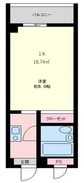 ドミール洋光台 1階階 間取り