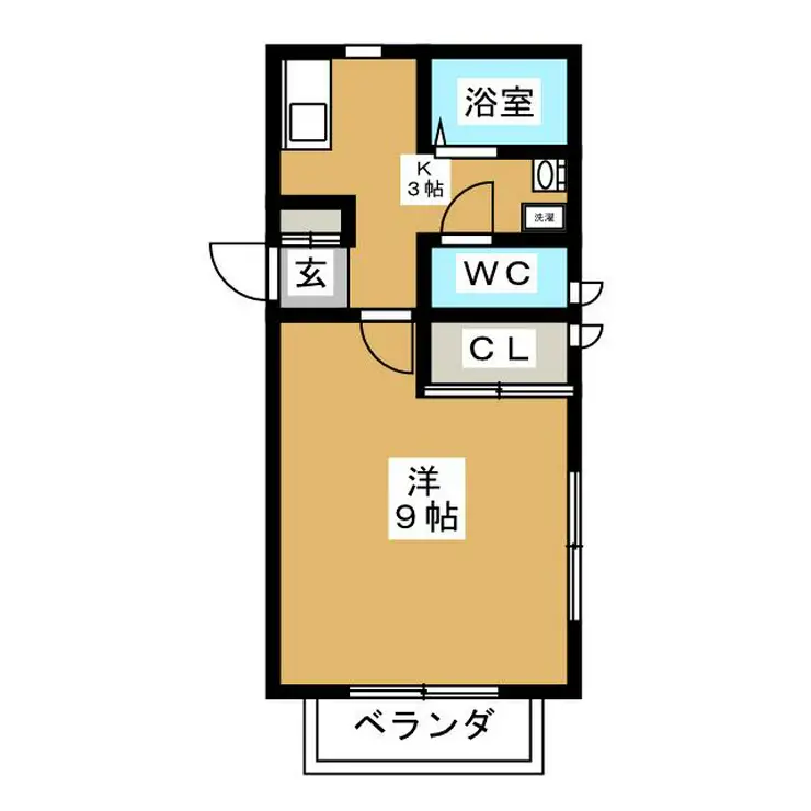 コモハイツ町田 2階階 間取り