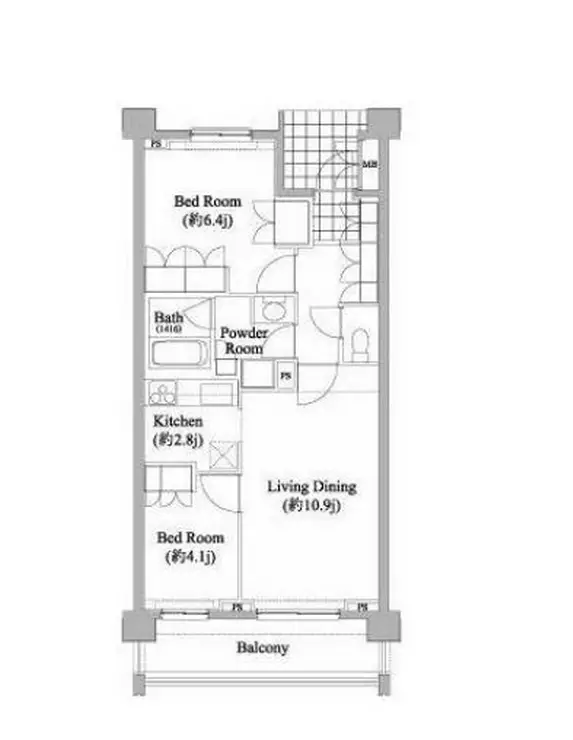プライムメゾン武蔵野の杜 3階階 間取り