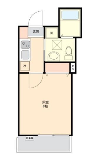 さいたま市北区吉野町計画(1K/1階)の間取り写真