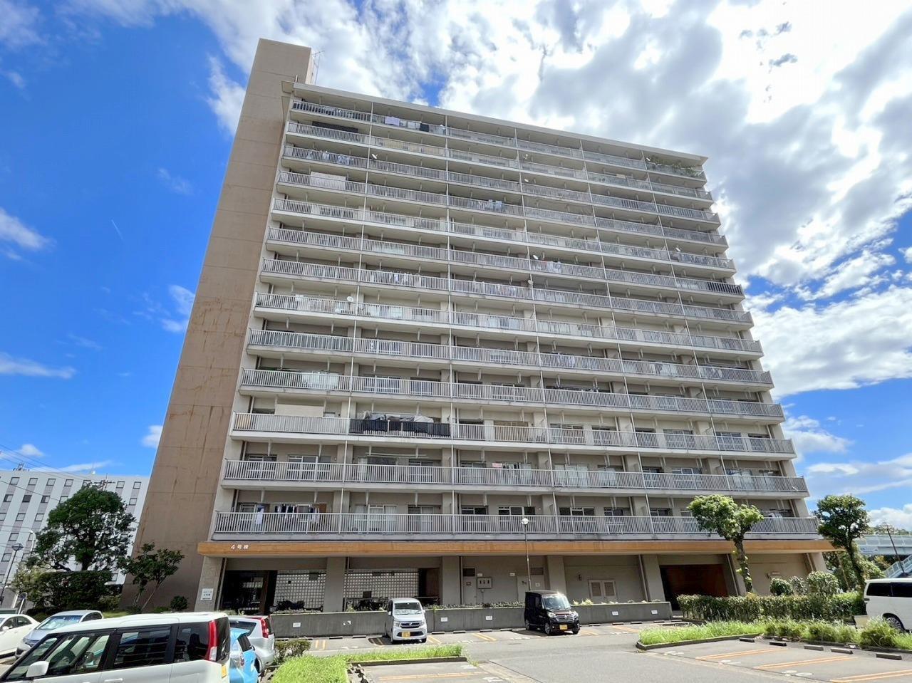 鴨池2丁目団地 4号棟(3DK/8階)
