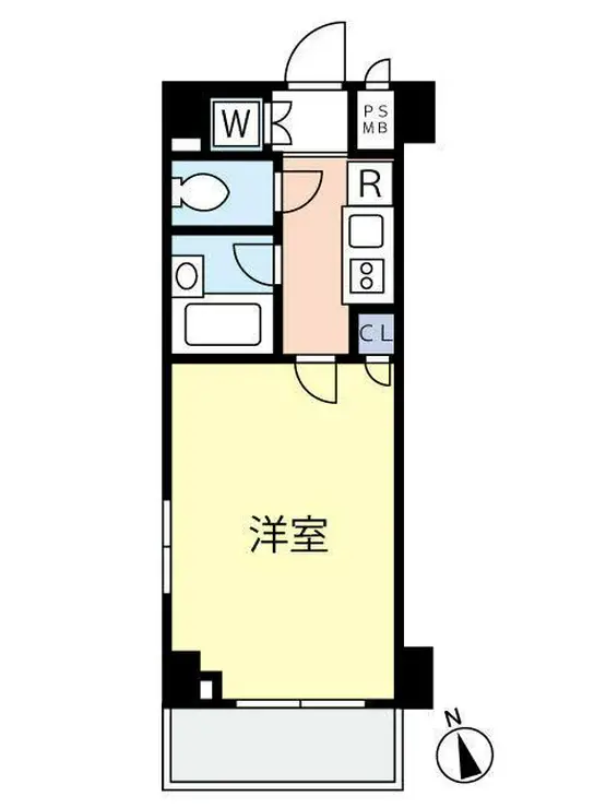 ルーブル大森参番館 4階階 間取り