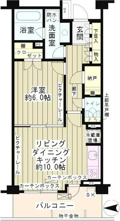 クラッサ成城 3階階 間取り