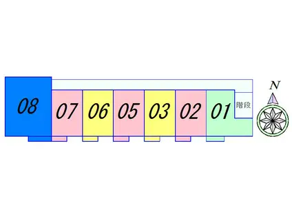 ル・パルファン(1LDK/2階)の間取り写真