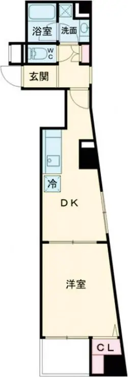 パークウェル方南町 6階階 間取り