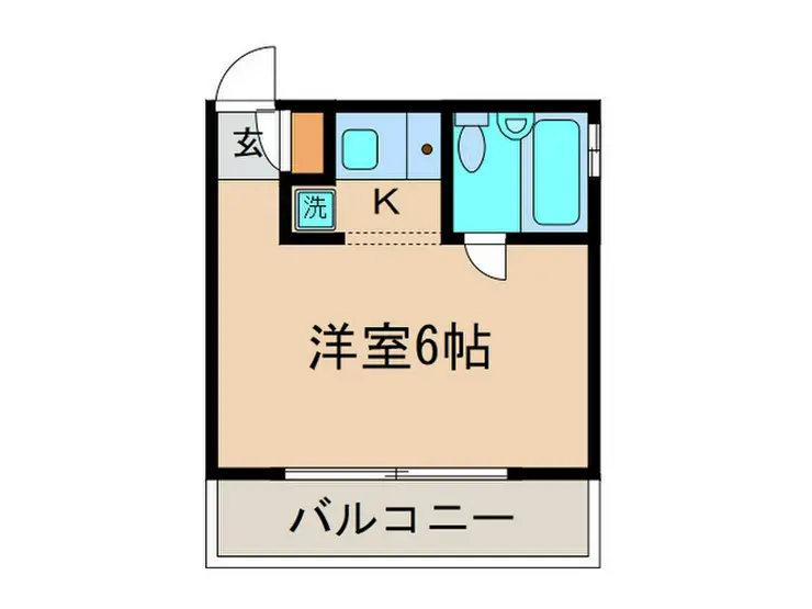 陣屋ハイツ 1階階 間取り