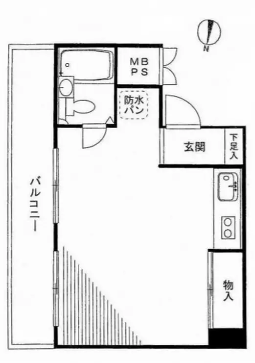 ライオンズマンション渋谷 4階階 間取り