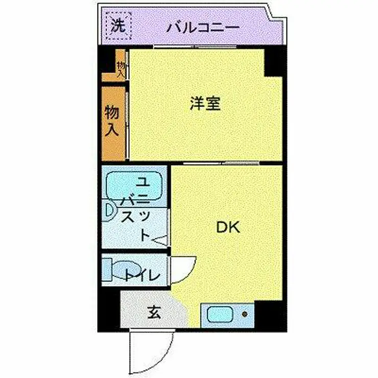 ビューライド川崎 10階階 間取り