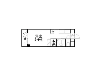 コート大江(ワンルーム/2階)の間取り写真