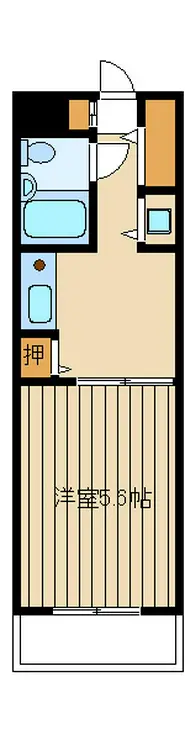 プラネット21 1階階 間取り