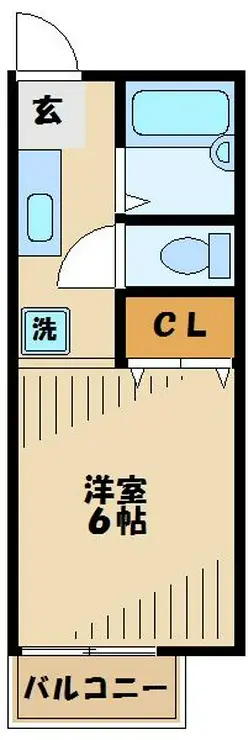 グリーンハイツIV 1階階 間取り