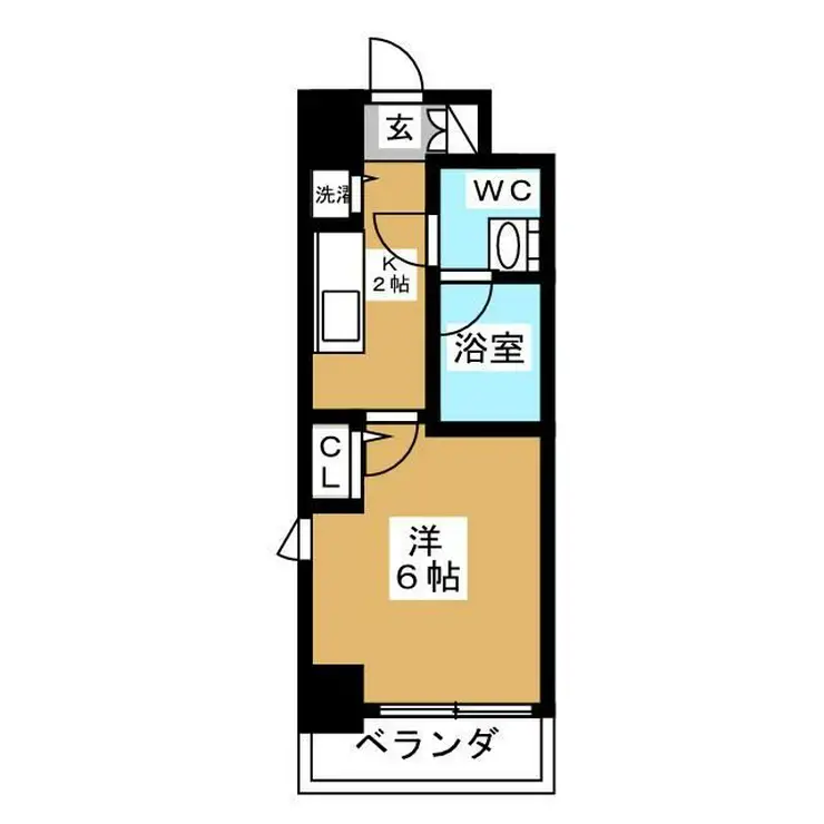 KDXレジデンス大島 2階階 間取り