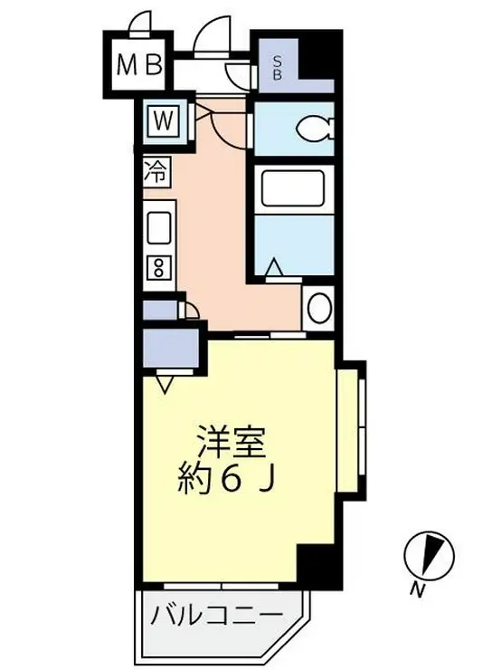 グランヴァン武蔵小山II 4階階 間取り