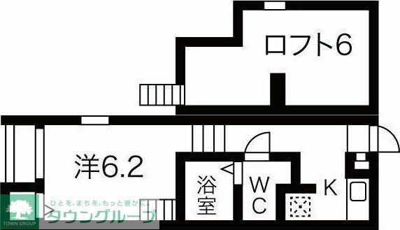 CIELO AZUL YADA(1K/1階)の間取り写真