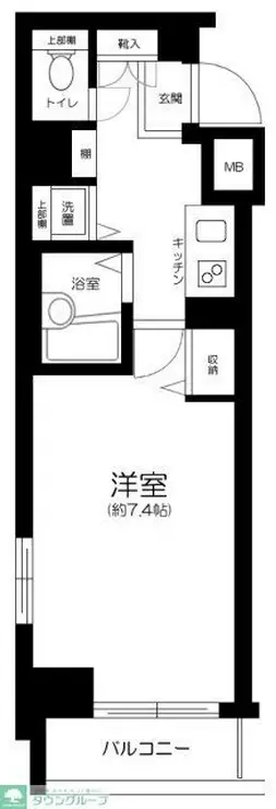フェニックス目黒弐番館 3階階 間取り
