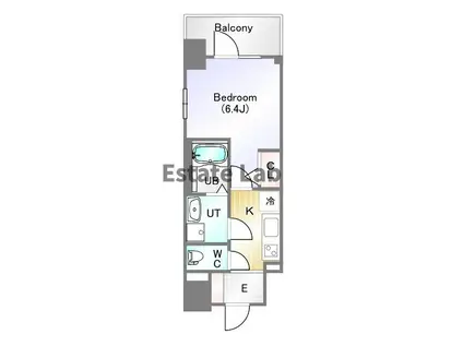 エスリードレジデンス神戸兵庫駅前(1K/5階)の間取り写真