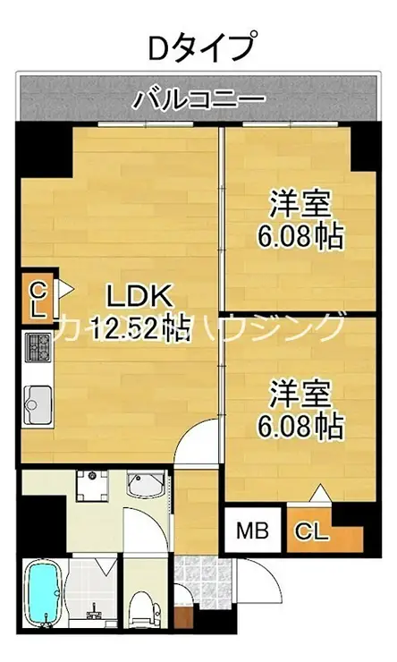メゾンニッセイ中野 8階階 間取り