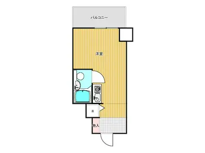 本町アーバンライフ(1K/3階)の間取り写真