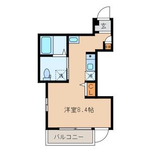 DEAR COURT 池袋(ワンルーム/3階)の間取り写真