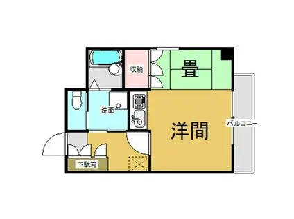 千代田VOGEL-1(ワンルーム/5階)の間取り写真
