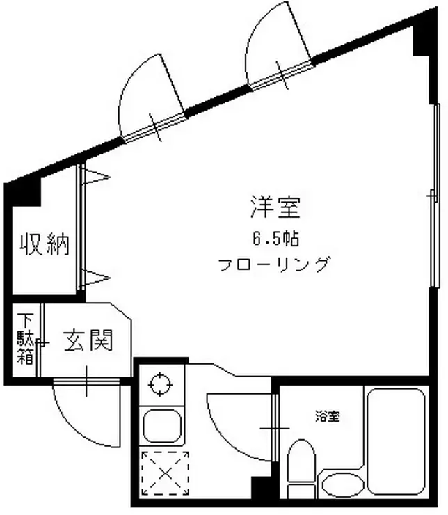 エスポワール陣屋 1階階 間取り