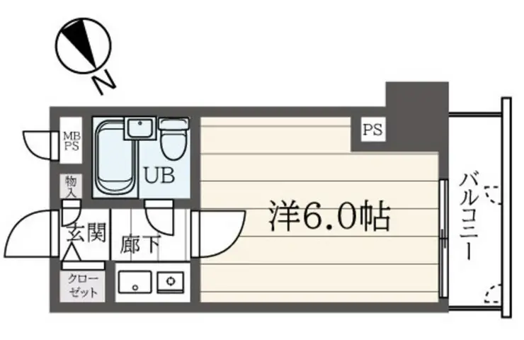 ライオンズマンション山下公園 4階階 間取り