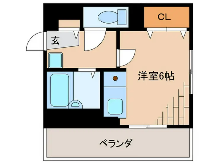 ロイヤルヒルズ忠生 3階階 間取り