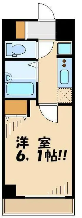 プレール・ドゥーク上北沢 3階階 間取り