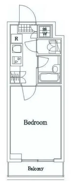 ルーブル中野弥生町 4階階 間取り