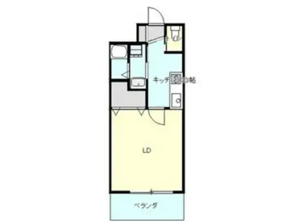 CERES志賀本通(1K/3階)の間取り写真