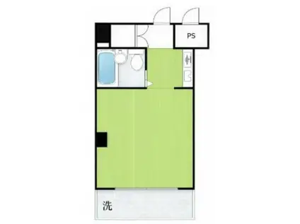 セザール淵野辺(ワンルーム/4階)の間取り写真