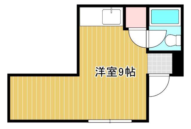フェンリル北寺島(ワンルーム/4階)の間取り写真