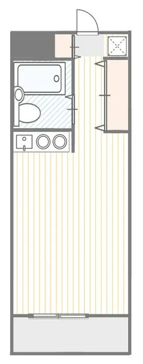 ラポルト日吉 2階階 間取り