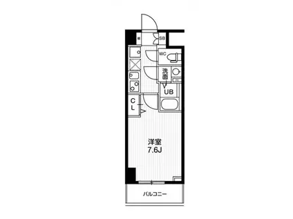 N-STAGE鳩ヶ谷(1K/7階)の間取り写真