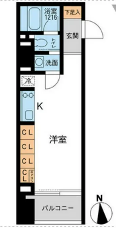 アーデン芝公園 8階階 間取り