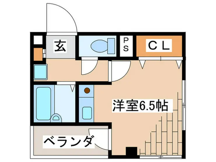 ロイヤルヒルズ忠生 3階階 間取り