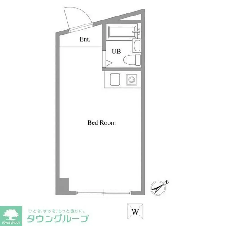 ジュネス北新宿 1階階 間取り
