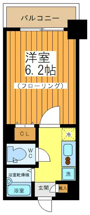 エコロジー都立大学レジデンス 4階階 間取り